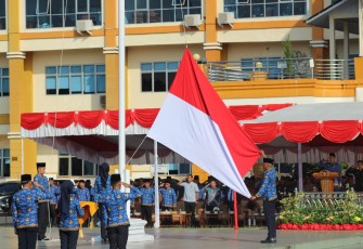 Upacara HUT ke-52 KORPRI 