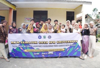 Mahasiswa KKN-T Inovasi IPB Giritirta 2023