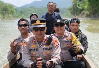  Kapolsek Simpang Jernih saat akan Sapa Warga Wilayah Terluar Aceh Timur