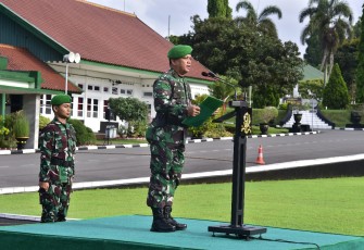 Akademi Militer Menumbuhkan Patriotik dan Netralitas TNI  dalam Upacara Bendera