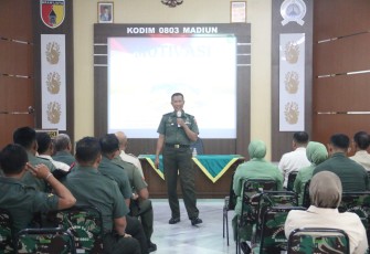 Kodim Madiun Laksanakan Pembinaan Antisipasi Bahaya Laten Komunis