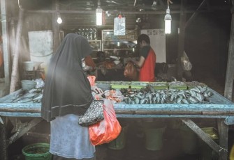 ilustrasi pasar tradisional