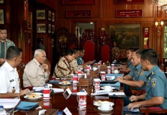 Menhan Prabowo Terima Kasal