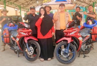 BPBD Bintan Serahkan Dua Unit Motor Pemadam Kebakaran Untuk Kecamatan Tambelan 