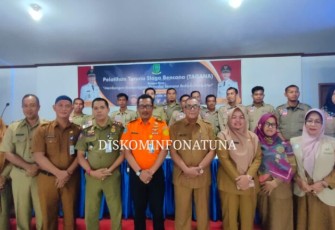 Asisten lll Pemkab Natuna Hadiri Pelatihan Taruna Siaga Bencana 