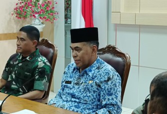 Bupati Natuna Sambut Baik Audensi dari Komandan Danpussenarmed 