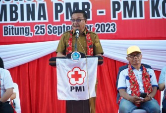 Wali Kota Maurits Mantiri Hadiri Acara Peringatan HUT PMI ke-78 Tahun 