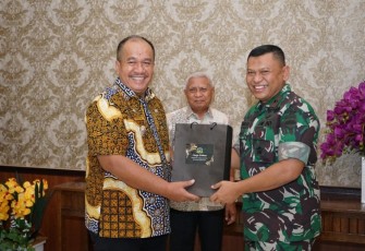 Bupati Asahan Temu Ramah Bersama Danrem 022/PT