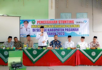 Lanjutan Safari Pencegahan Stunting di Pasaman