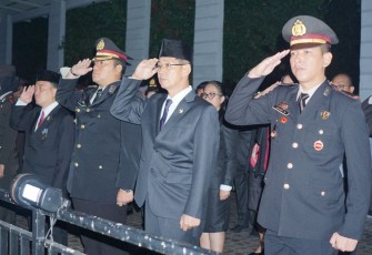 Wawali Hengky Honandar Ikuti Apel Kehormatan Dan Renungan Suci Peringatan HUT RI Ke-78 