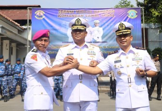 Danlantamal V Pimpin Sertijab Danlanal Tegal
