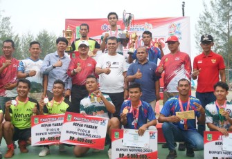 Bupati Natuna Tutup Open Turnamen Sepak Takraw
