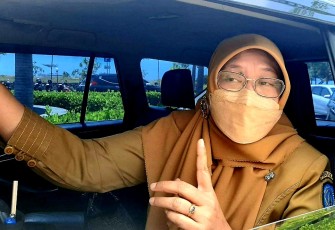 Kepala Badan Pengelola Keuangan dan Aset Daerah (BPKAD) Venni Meitaria Detiawati 
