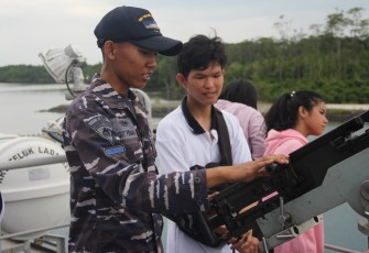  Koarmada III Terima Kunjungan Pelajar Sekolah 