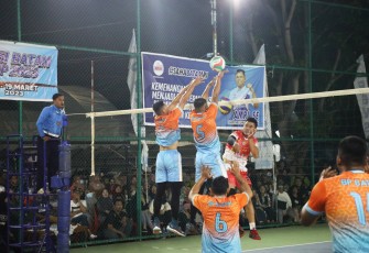 Tim Voli Putra BP Batam Juara II Turnamen PBVSI Batam Cup 2023