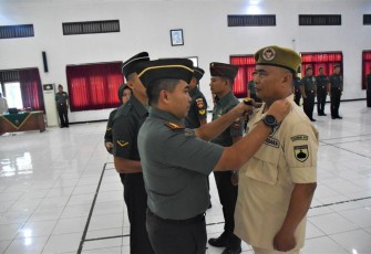 367 Prajurit Wijayakusuma Dapat Kenaikan Pangkat