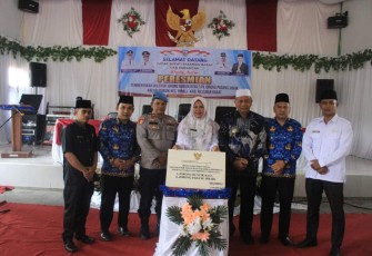 Peresmian Pemekaran Wilayah Kejorongan di Nagari Bunuik