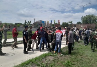CPP Gundih Pertamina Region 4 Zona 11 Field Cepu gelar simulasi penanggulangan keadaan darurat bersama TNI-Polri, kecamatan Kradenan dan Desa Sumber