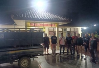 Pasca pengamanan 3 Ekor Sapi diduga Hasil Kejahatan