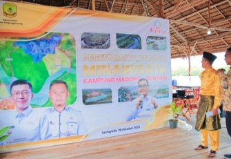 Peresmian Kawasan Minawisata