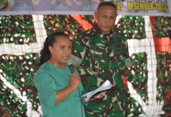 Pasiter Kodim 1710/Mimika Kapten Inf Teguh Heru Ponco M 