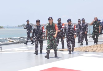Pengamanan KTT AIS Forum 2023 oleh TNI AL  