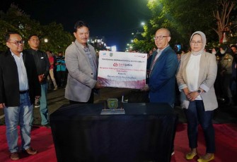 Bank Jatim Berbagi Keceriaan Dengan Masyarakat Kota Madiun
