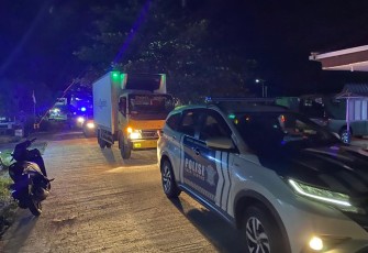 Polres Natuna Lakukan Pengamanan dan Kawal Logistik Pemilu 2024