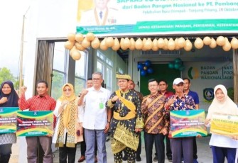 Peresmian Sapras Logistik Pangan