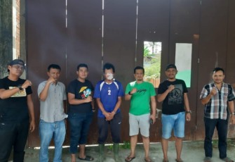 Tim II Opsnal Sat Reskrim Polres Tapsel Berhasil Menangkap Tersangka TR Pelaku Penganiayaan Kades Sijungkang Tapsel