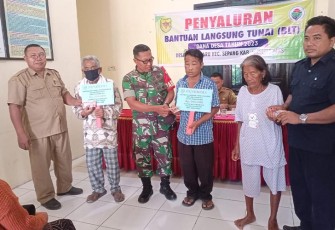 Penyaluran BLT Desa Tewai Baru