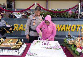 Setukpa Lemdiklat Polri Peringati Hari Jadinya yang ke 57