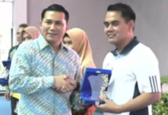 Wakil Bupati Bintan Ahdi Muqsith secara resmi melaunching Srikandi dan Aplikasi Bintan