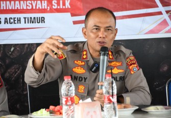 Kapolres Aceh Timur AKBP Andy Rahmansyah, S.I.K 