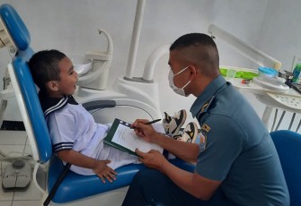 Pelayanan Posyandu di Balai Kesahatan Lanal Ranai 