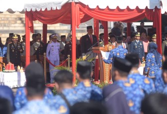 Danlantamal VI Hadiri Upacara Peringatan Hari Kesaktian Pancasila 