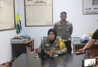 Kasat Lantas Polres Bitung AKP Riyan Wahyuningtiyas SIK 