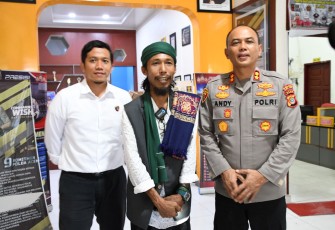 Kapolres Aceh Timur  AKBP Andy Rahmansyah, S.I.K Terima Kunjungan Abiya Jeunib