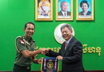 Atase Pertahanan RI Phnom Penh Kolonel Cpm Moch. Rizal telah dipercaya untuk menjadi ketua asosiasi Military Attache Corps of Phnom Penh (MACPP)