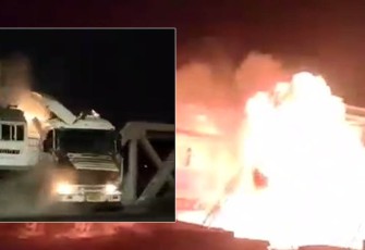 Pasca peristiwa Kereta Api Tabrak Tronton, Selasa (18/7/2023) pukul 19.32 wib