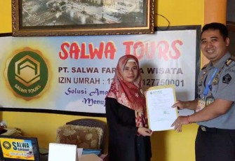 Imigrasi Baubau Jalin Kerjasama Lapomas dengan Travel Umroh di Wilayah Kota Baubau dan Buton Tengah