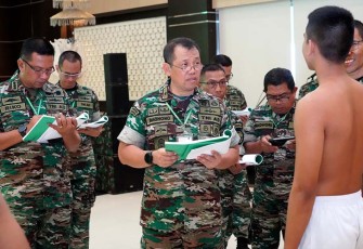 Kodam IX/Udayana saat Gelar Sidang Parade Caba PK