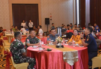 Danrem 174 Merauke Brigjen TNI Agus Widodo saat Hadiri Coffee Morning
