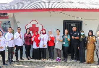 PMI Bintan saat  Terima Kunjungan PMI Pusat dan Hongkong