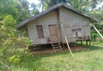 Kondisi Rumah saat dikunjungi pewarta klikwarta.com