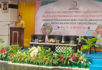 Sekretaris Daerah (Sekda) Kota Tanjungpinang Zulhidayat,S.Hut