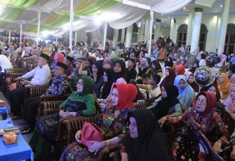 Masyarakat Labuhanbatu saat Antusias Menyaksikan MTQ ke -52 dan FSQ ke-37 