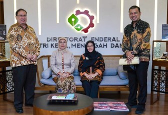 Kadis Perindag Provinsi Bengkulu Lakukan Koordinasi ke Ditjen IKMA 
