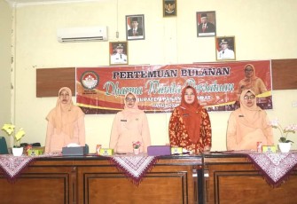 DWP Pasbar Laksanakan Pertemuan Rutin Bersama Pengurus dan Anggota