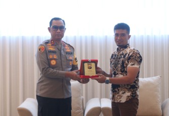 Kapolda Bengkulu saat Terima Audiensi dari PT Pertamina Patra Niaga Bengkulu